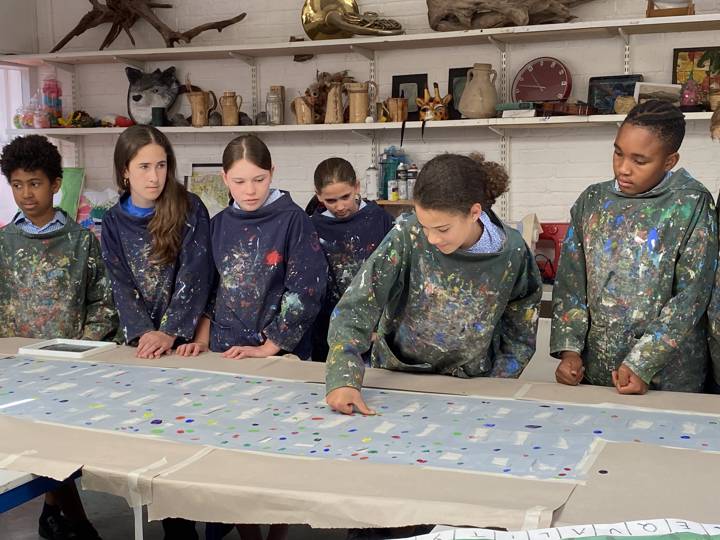 Pop Group Mural Work