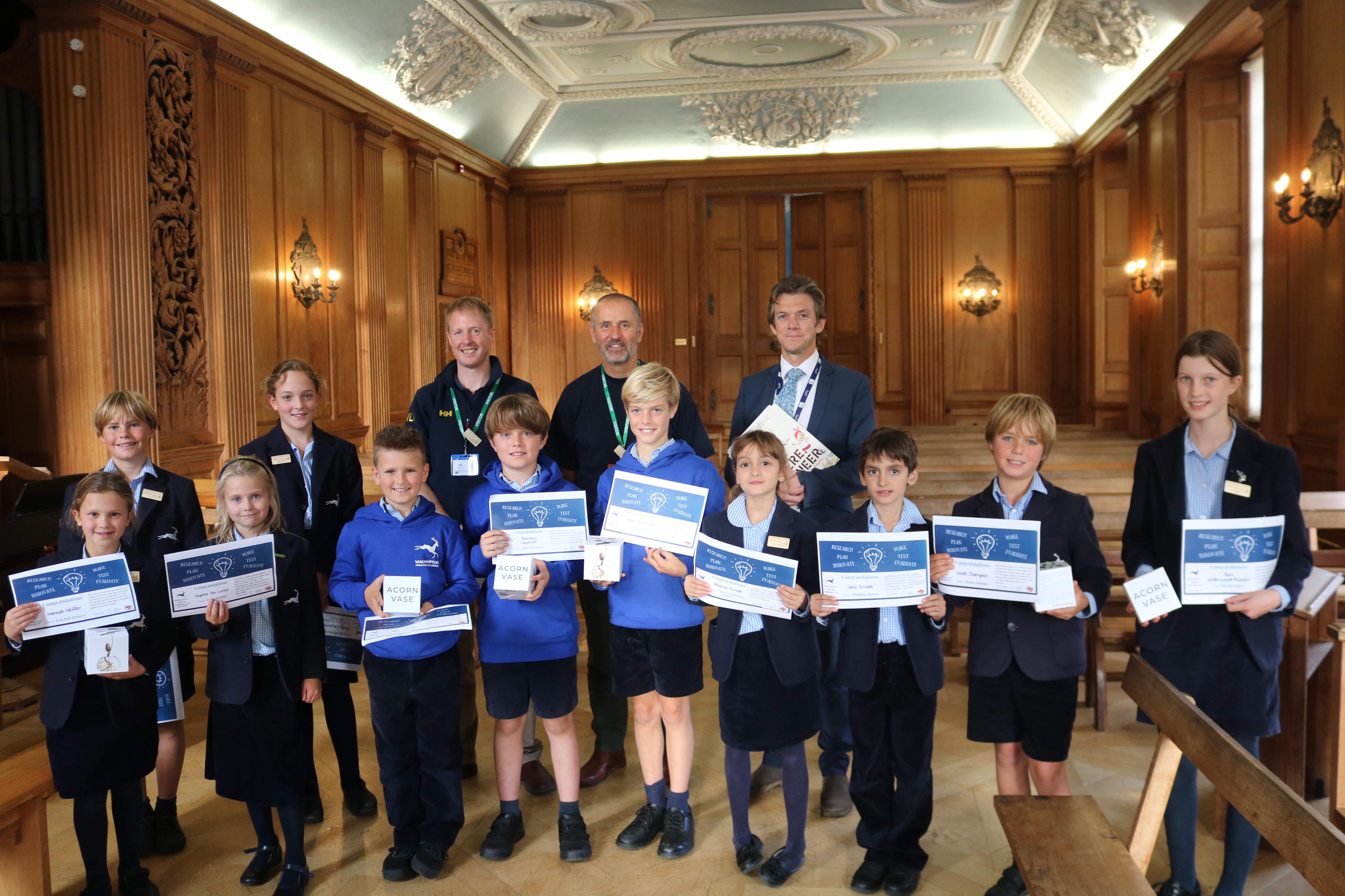 STEAM FAIR WINNERS GROUP PHOTO